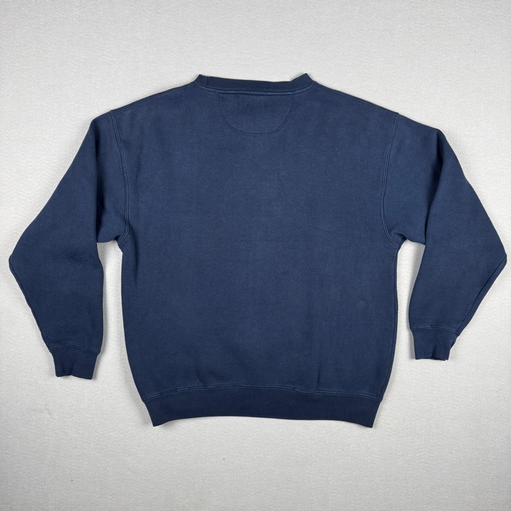 Vintage Champs Michigan Wolverines Sweatshirt Mens Medium Navy Blue Crewneck M - Picture 4 of 8